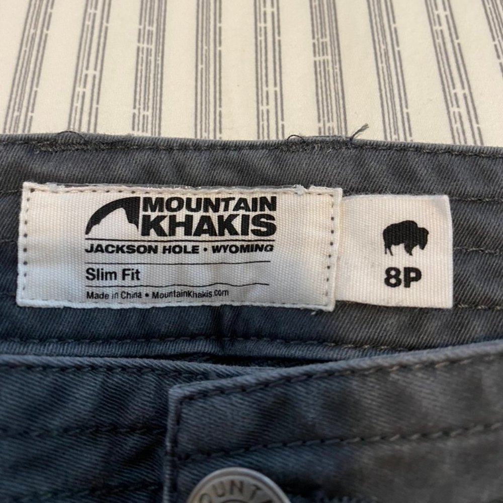 Mountain Khakis Slate Calamity Slim-Fit Cargo Pant 8 P - Picture 5 of 9